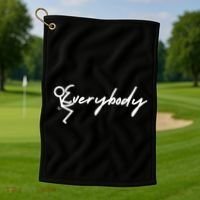 Hugging Everybody Golf Towel thumb 1