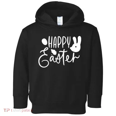 Happy Easter Holiday Bunny Toddler Hoodie