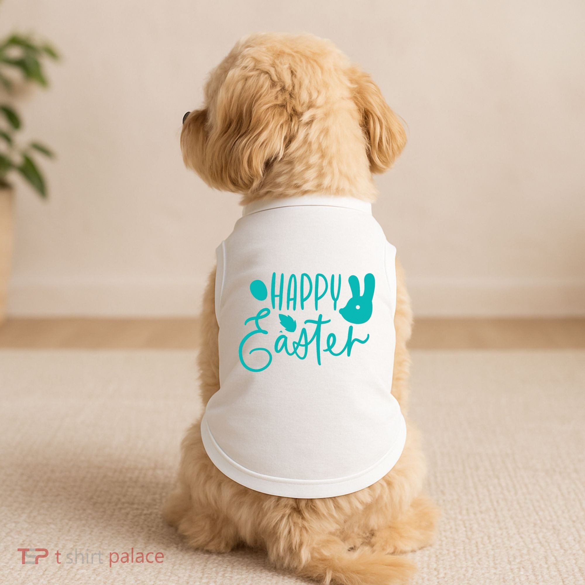 Happy Easter Holiday Bunny Doggie Tank