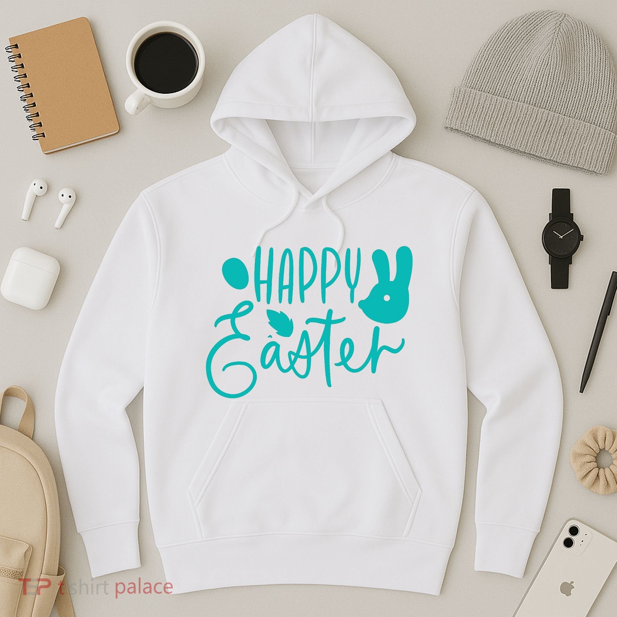 Happy Easter Holiday Bunny Hoodie