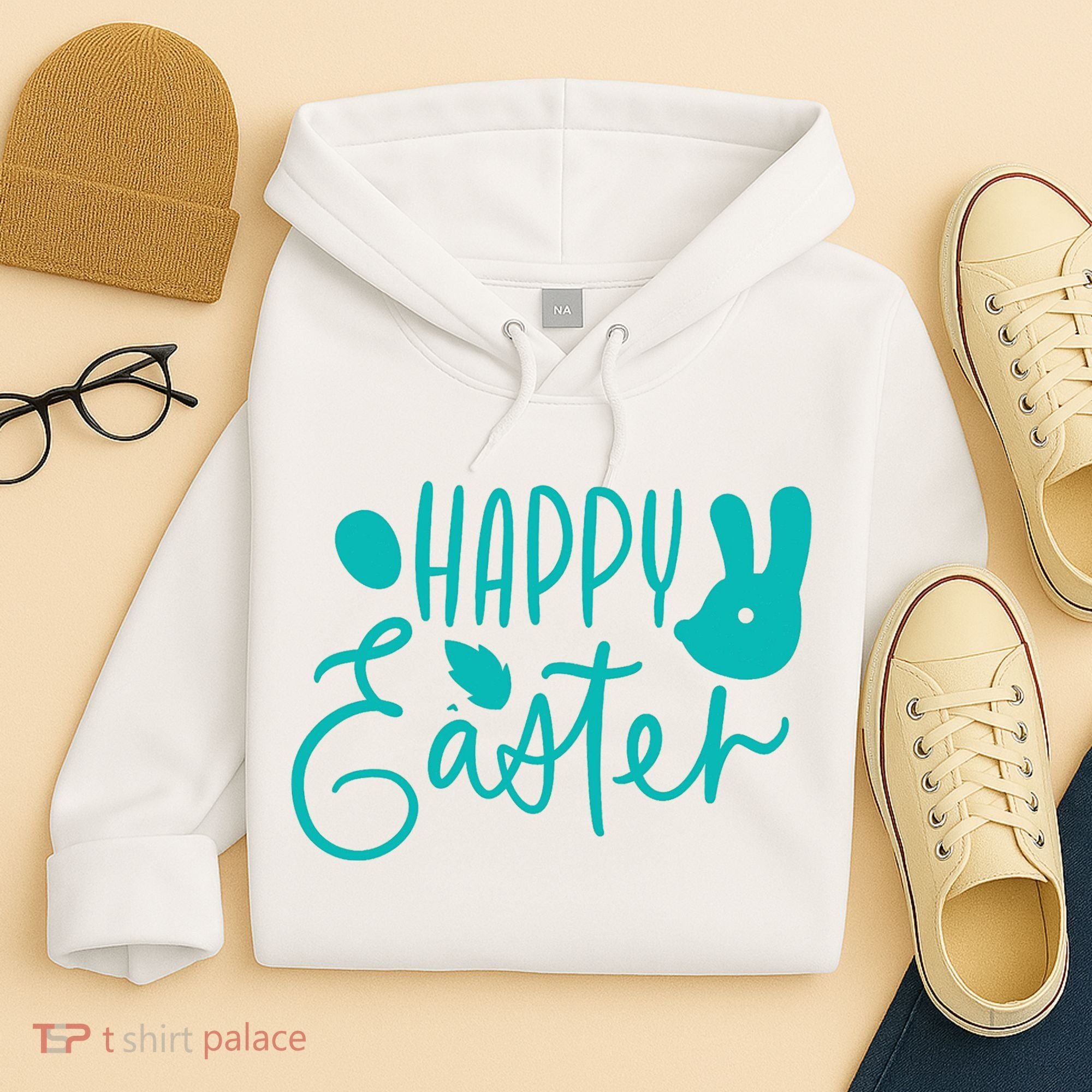 Happy Easter Holiday Bunny Hoodie