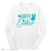 Happy Easter Holiday Bunny Long Sleeve Shirt thumb 0