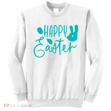 Happy Easter Holiday Bunny Sweatshirt
