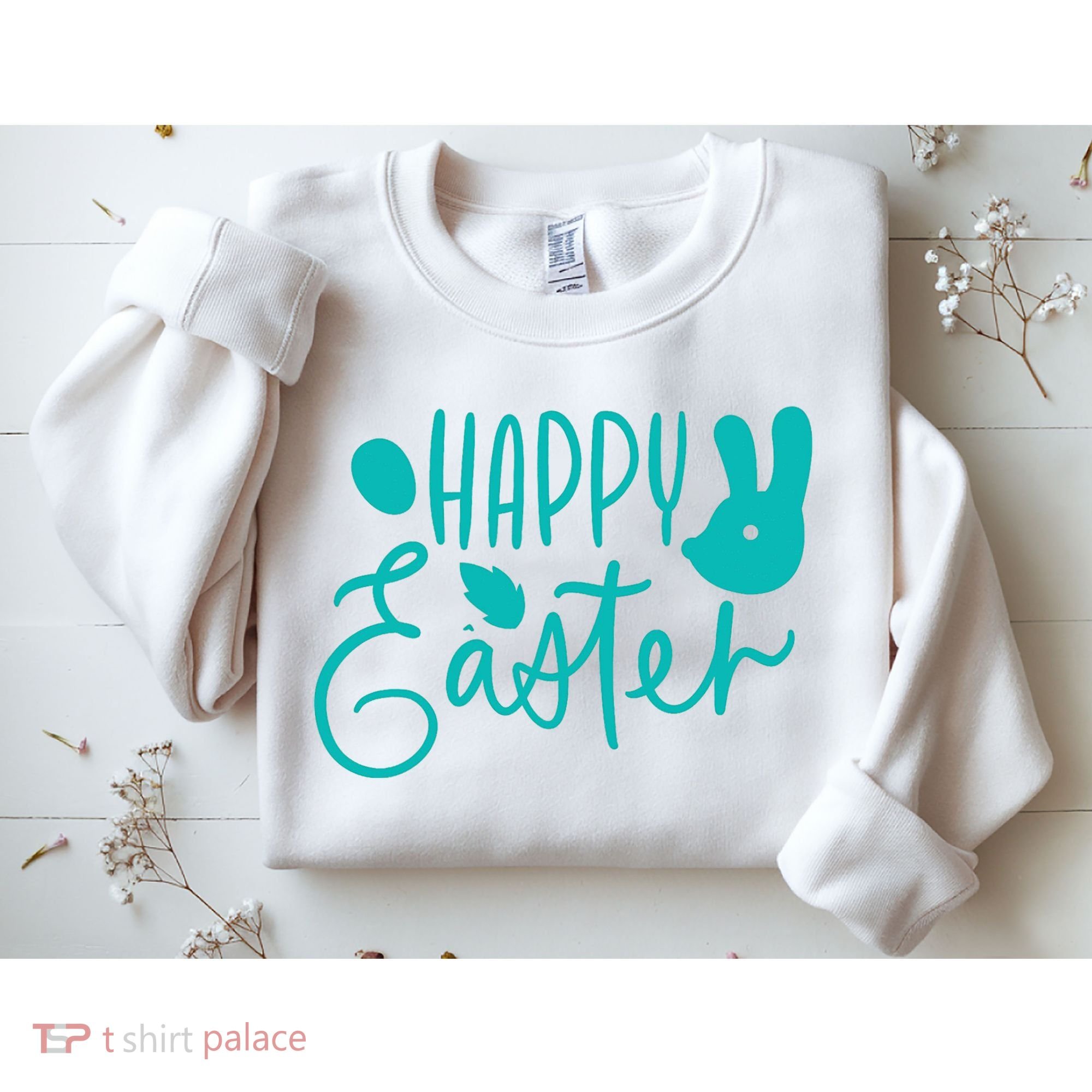 Happy Easter Holiday Bunny Sweatshirt