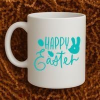 Happy Easter Holiday Bunny Coffee Mug thumb 2
