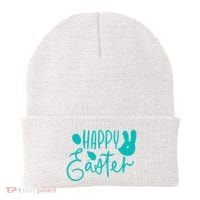 Happy Easter Holiday Bunny Beanie thumb 0