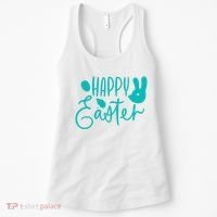 Happy Easter Holiday Bunny Women's Tank Top thumb 0