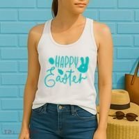 Happy Easter Holiday Bunny Women's Tank Top thumb 2