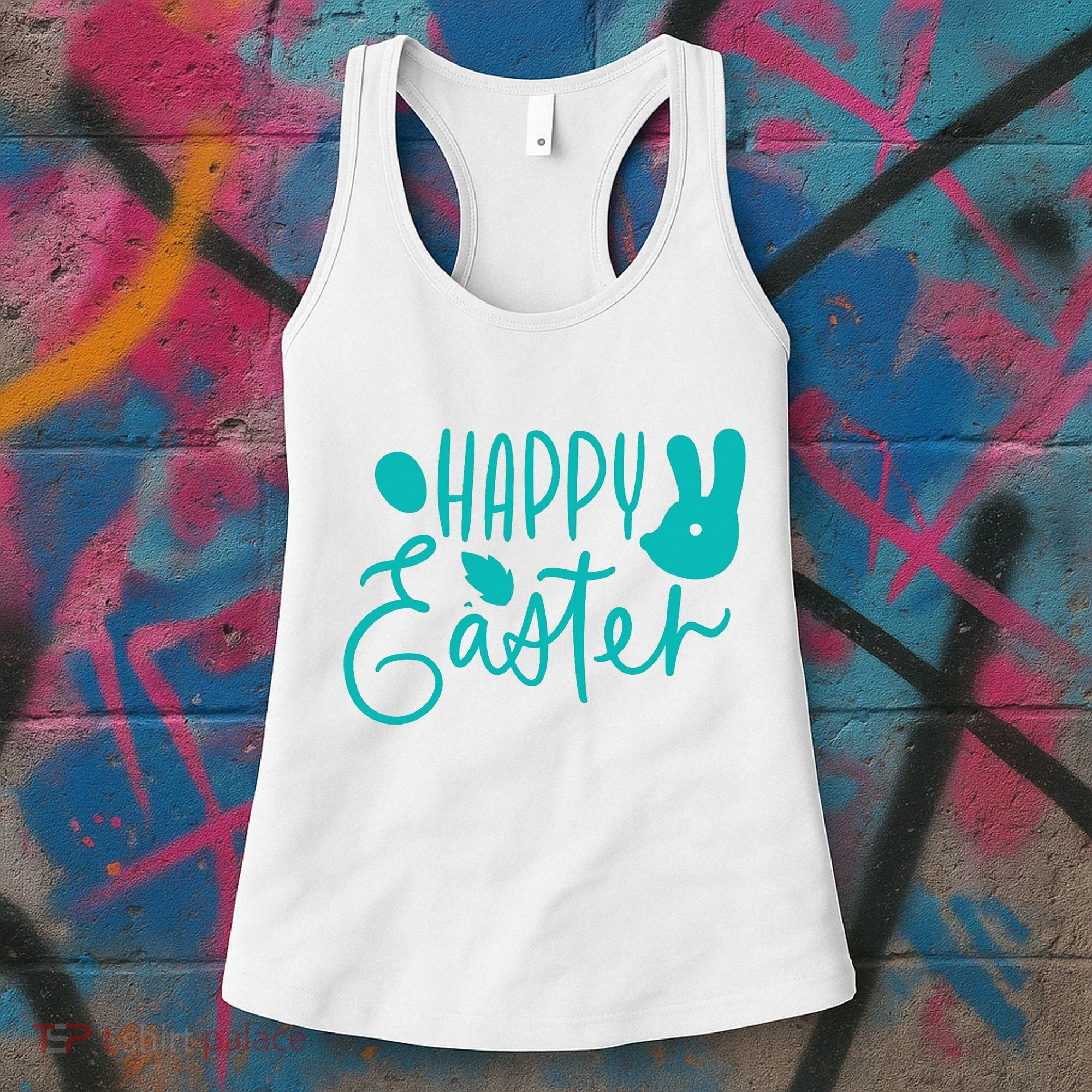 Happy Easter Holiday Bunny Women's Tank Top