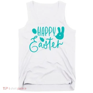 Happy Easter Holiday Bunny Tank Top