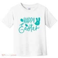 Happy Easter Holiday Bunny Toddler T-Shirt thumb 0