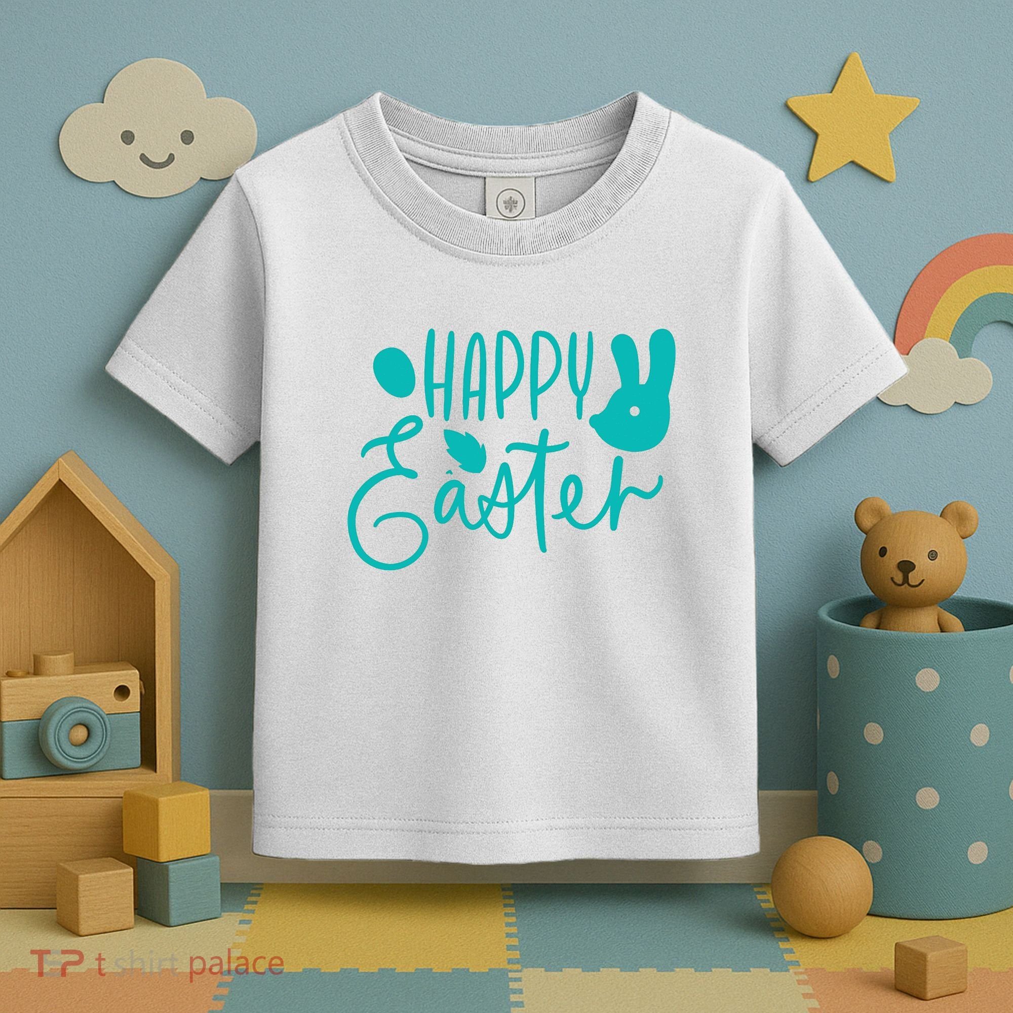 Happy Easter Holiday Bunny Toddler T-Shirt