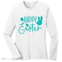 Happy Easter Holiday Bunny Women's Long Sleeve Shirt thumb 0