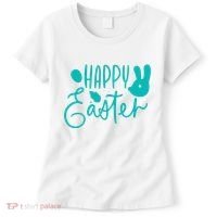 Happy Easter Holiday Bunny Women's T-Shirt thumb 0