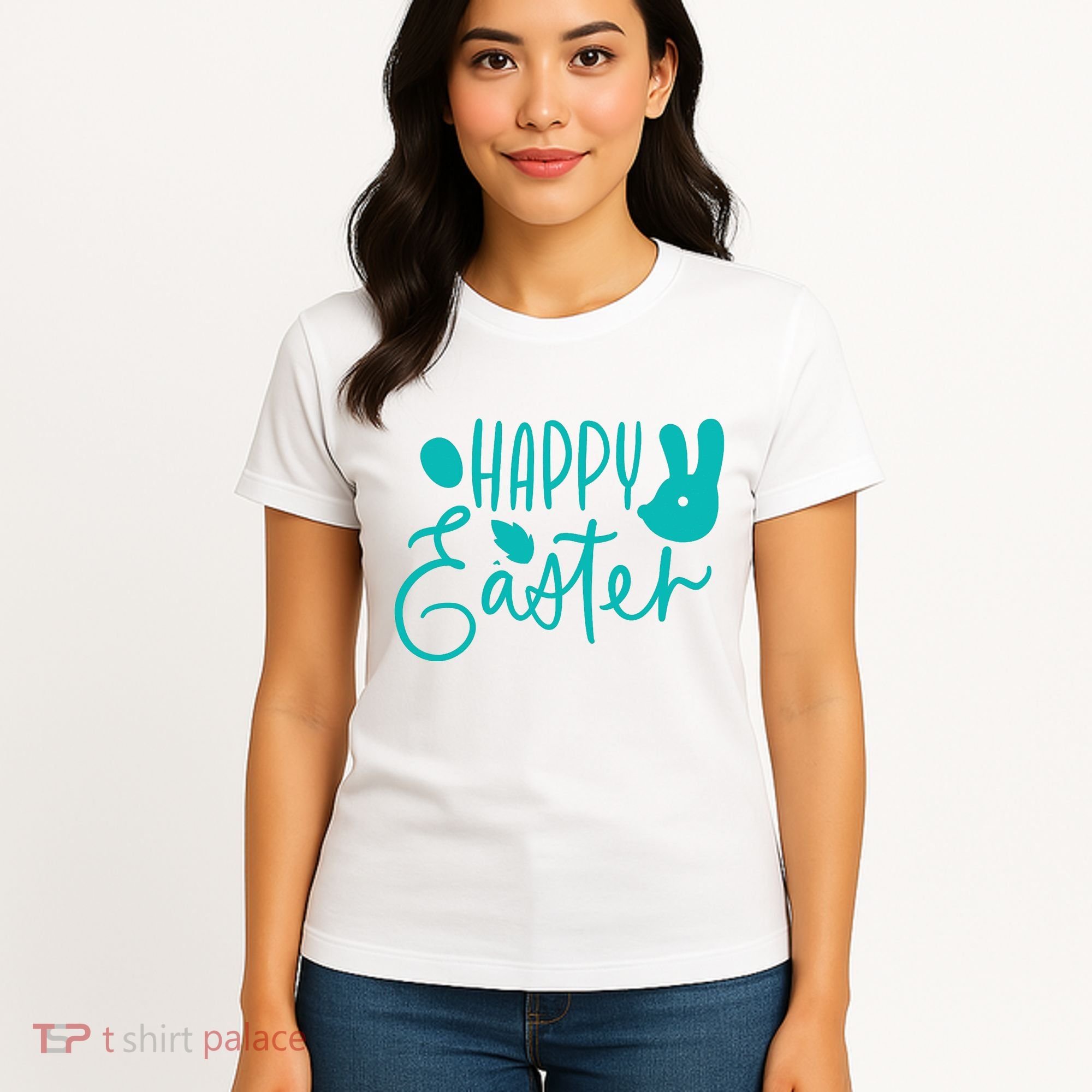 Happy Easter Holiday Bunny Women's T-Shirt