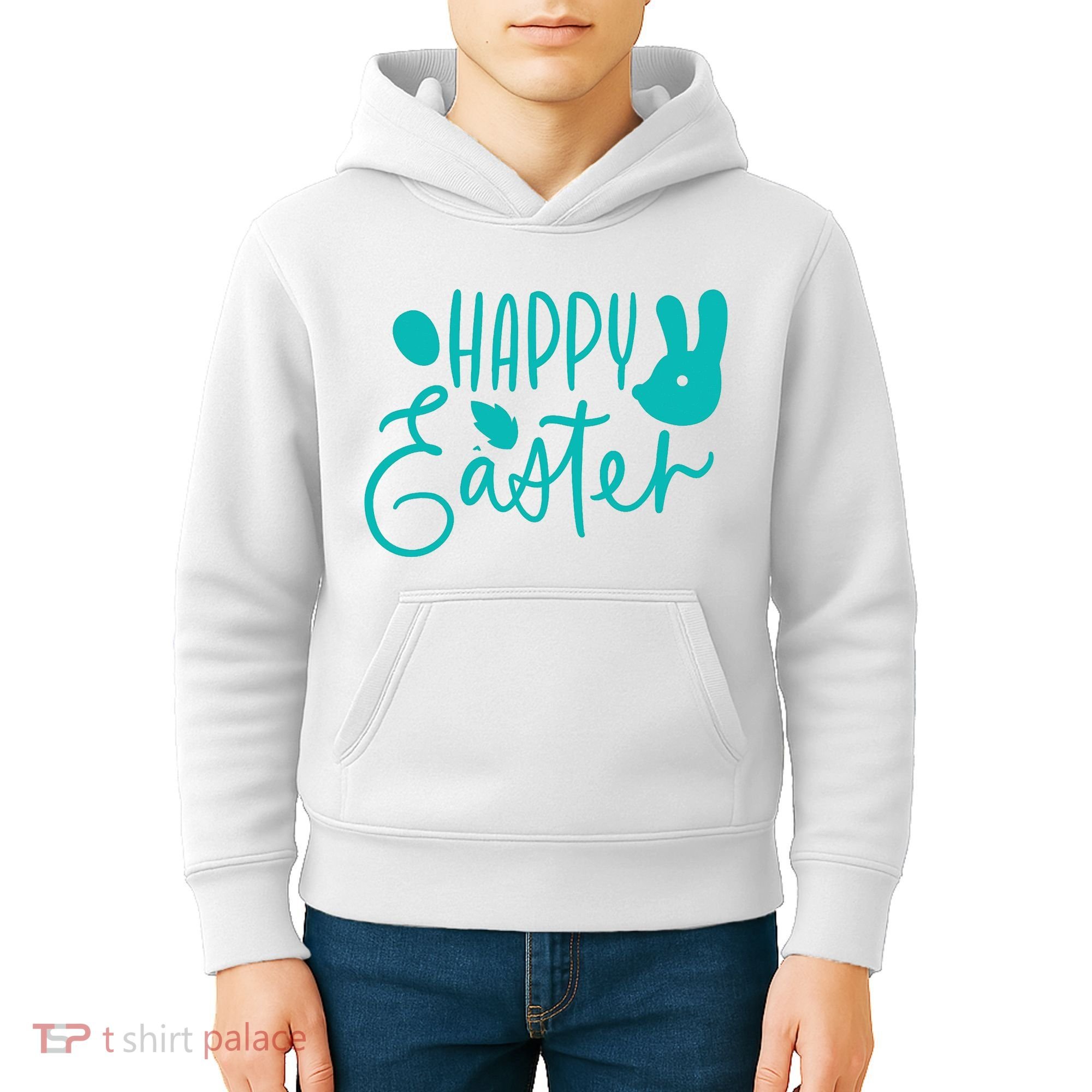 Happy Easter Holiday Bunny Kids Hoodie