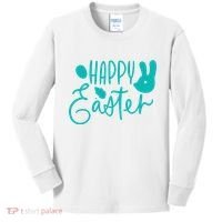 Happy Easter Holiday Bunny Kids Long Sleeve Shirt thumb 0