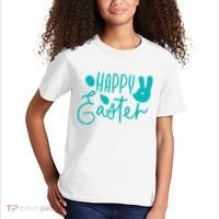 Happy Easter Holiday Bunny Kids T-Shirt thumb 2