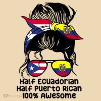 Half Ecuadorian Half Puerto Rican Ecuador Boricua Mix Tote Bag thumb 4