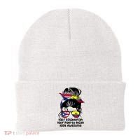 Half Ecuadorian Half Puerto Rican Ecuador Boricua Mix Beanie thumb 0
