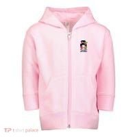 Half Ecuadorian Half Cuban 100 Percent Awesome Toddler Zip Fleece Hoodie thumb 0