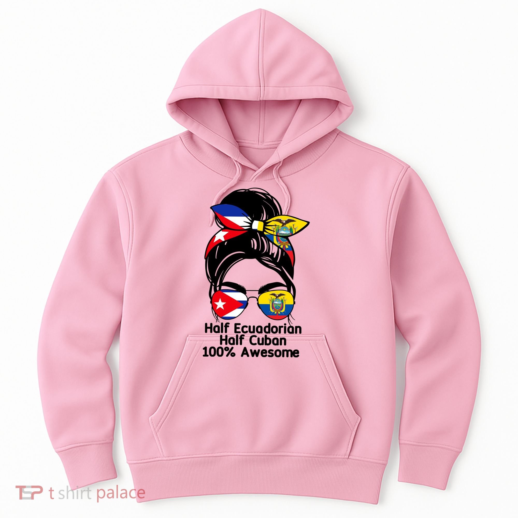 Half Ecuadorian Half Cuban 100 Percent Awesome Hoodie