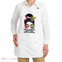 Half Ecuadorian Half Cuban 100 Percent Awesome Apron thumb 2