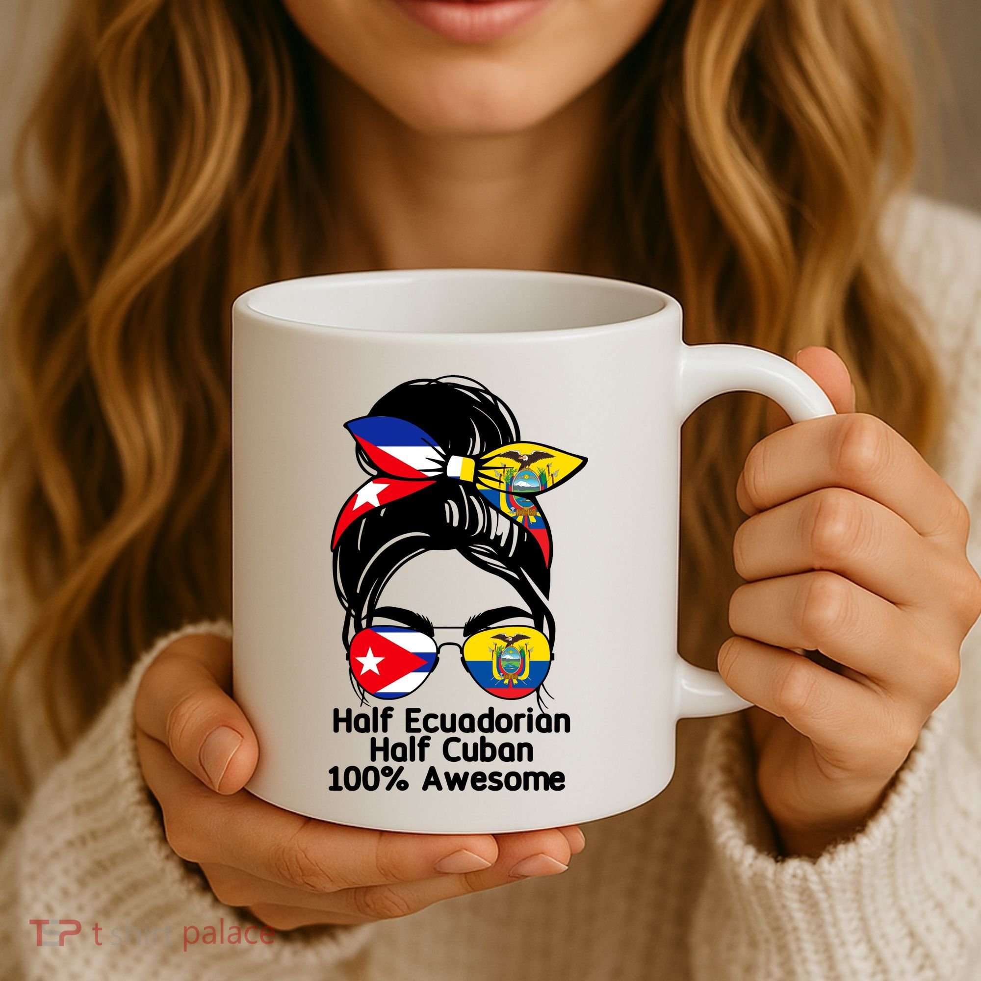 Half Ecuadorian Half Cuban 100 Percent Awesome Coffee Mug