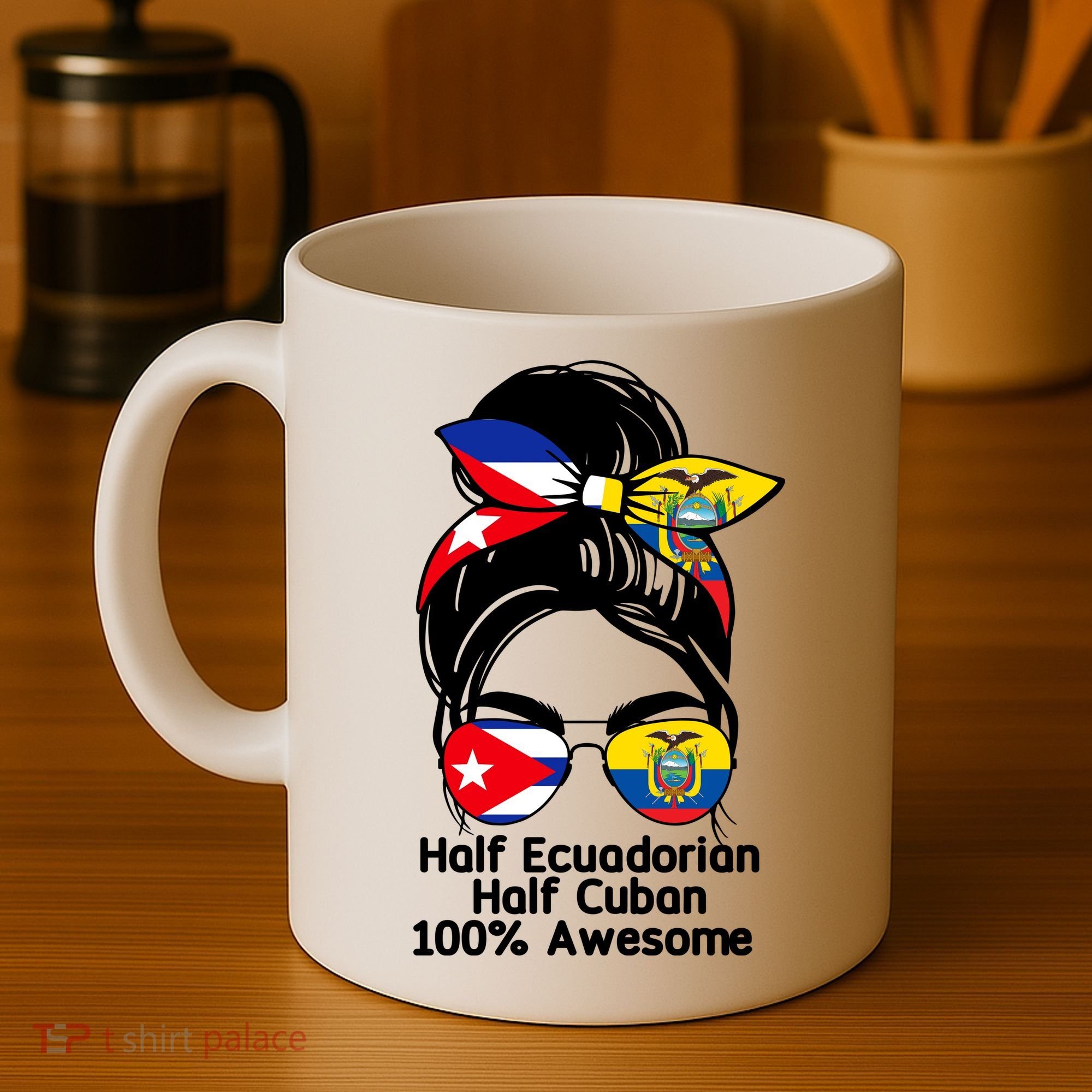 Half Ecuadorian Half Cuban 100 Percent Awesome Coffee Mug