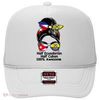 Half Ecuadorian Half Cuban 100 Percent Awesome Hat thumb 0