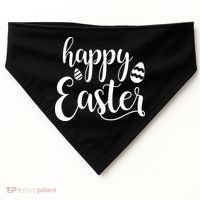 Happy Easter Holiday USA-Made Doggie Bandana thumb 0