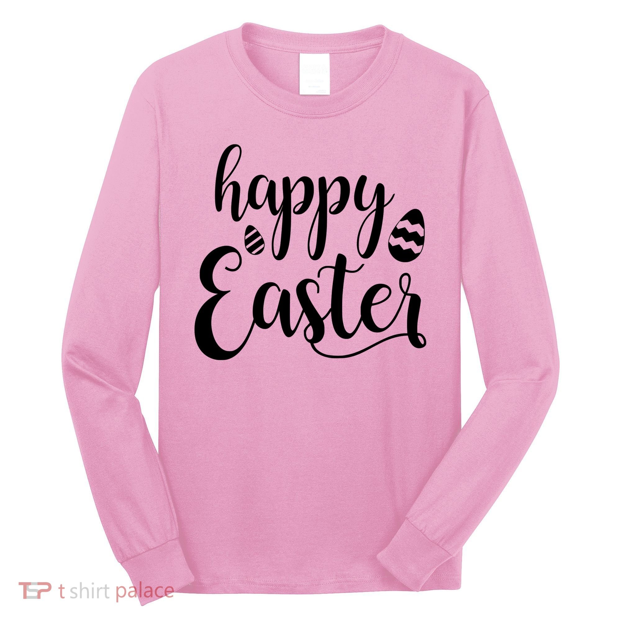 Happy Easter Holiday Long Sleeve Shirt