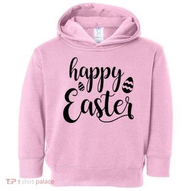 Happy Easter Holiday Toddler Hoodie
