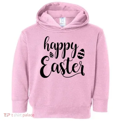 Happy Easter Holiday Toddler Hoodie