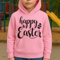 Happy Easter Holiday Kids Hoodie thumb 2