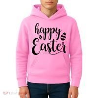 Happy Easter Holiday Kids Hoodie thumb 4