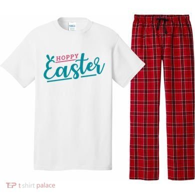 Hoppy Easter Holiday Pajama Set