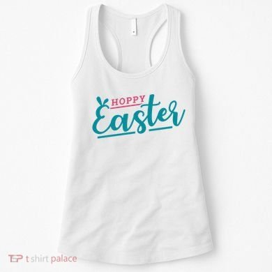 Hoppy Easter Holiday Women's Tank Top