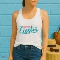 Hoppy Easter Holiday Women's Tank Top thumb 2