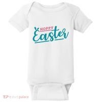 Hoppy Easter Holiday Baby Bodysuit thumb 0