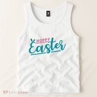 Hoppy Easter Holiday Tank Top thumb 2