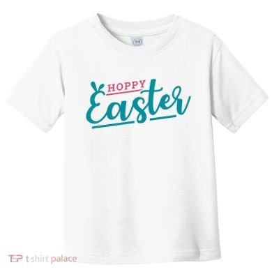 Hoppy Easter Holiday Toddler T-Shirt