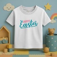 Hoppy Easter Holiday Toddler T-Shirt thumb 3