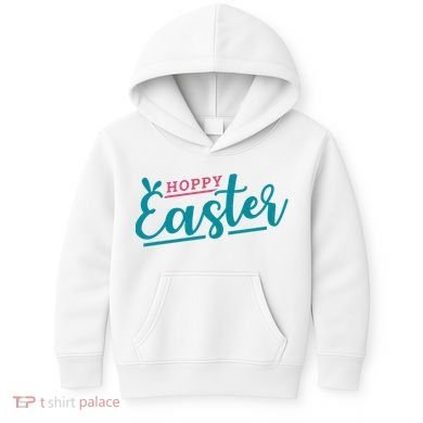 Hoppy Easter Holiday Kids Hoodie