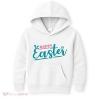Hoppy Easter Holiday Kids Hoodie thumb 0