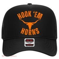 Hook Em Horns Texas Bull Head Hat thumb 0