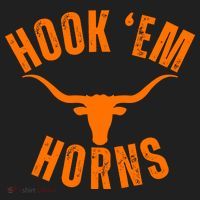 Hook Em Horns Texas Bull Head Hat thumb 2