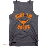 Hook Em Horns Texas Bull Head Tank Top thumb 0