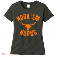 Hook Em Horns Texas Bull Head Women's T-Shirt thumb 0