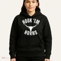 Hook Em Horns Texas State Longhorns Hoodie thumb 5